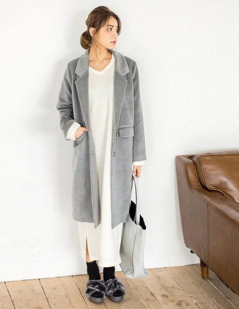 モッサチェスターコート「Re:EDIT by GALSTAR」4,998円（税込）／画像提供：Re:EDIT by GALSTAR