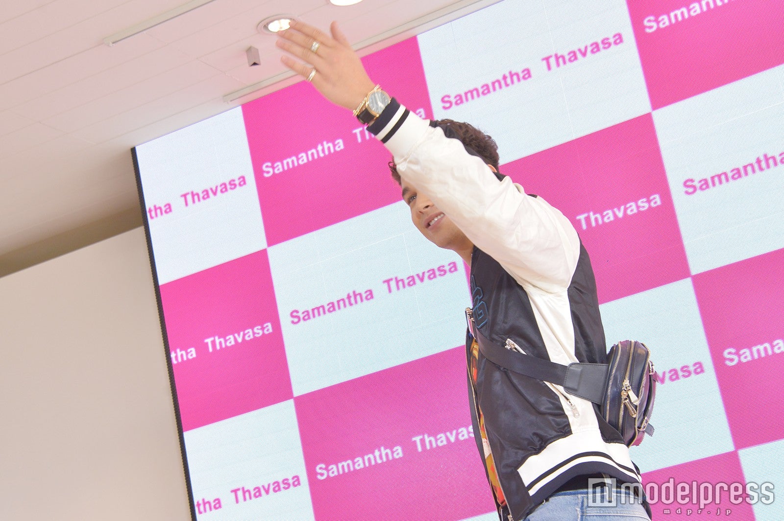 終始サービス精神旺盛なオースティンでした （C）モデルプレス