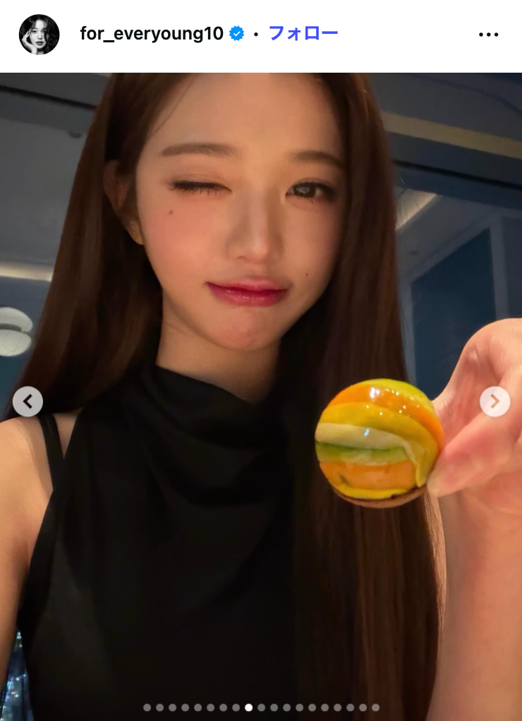 ウォニョンInstagramより