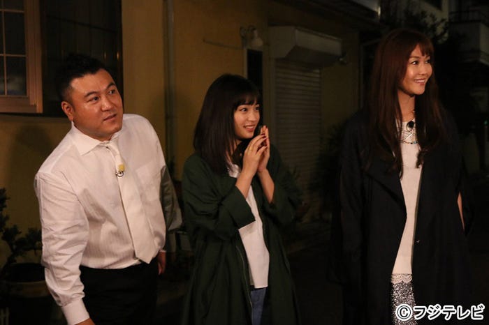 山崎弘也、広瀬すず、観月ありさ(C)フジテレビ