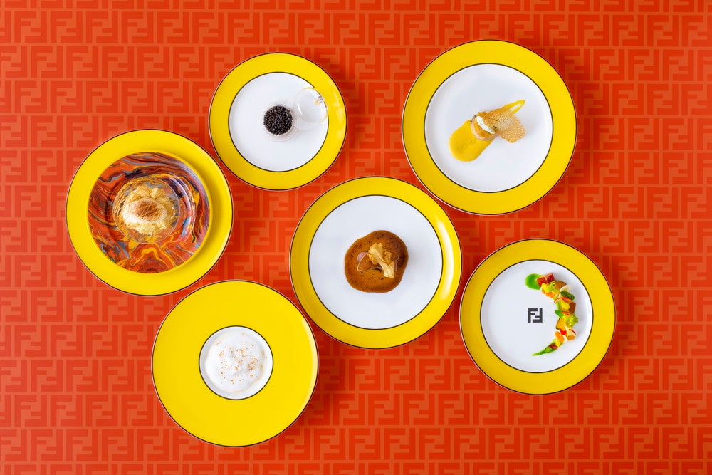 フェンディ ファースト ダイニング エクスペリエンス470,800円～・2名利用の場合（税込）／画像提供：フェンディ ジャパン