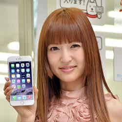 「iPhone 6／iPhone 6 Plus発売セレモニー」に出席した神田沙也加【モデルプレス】