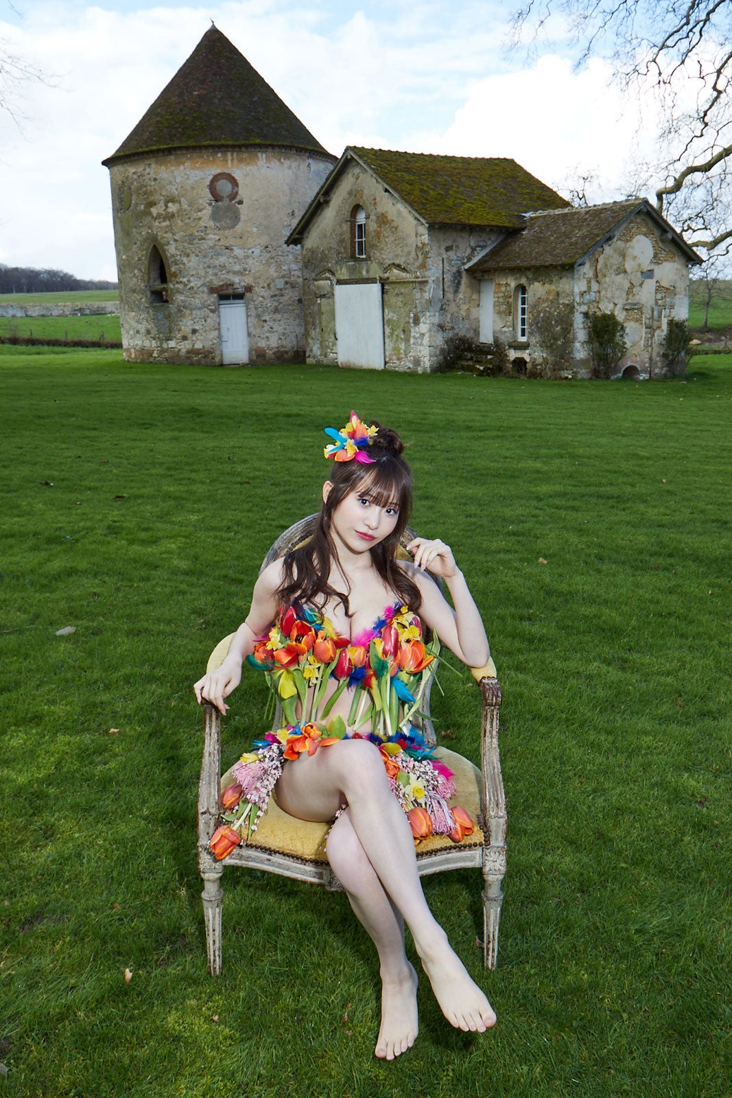 かとゆり 1st写真集「Lucky DUCK」より（C）LESLIE KEE／小学館