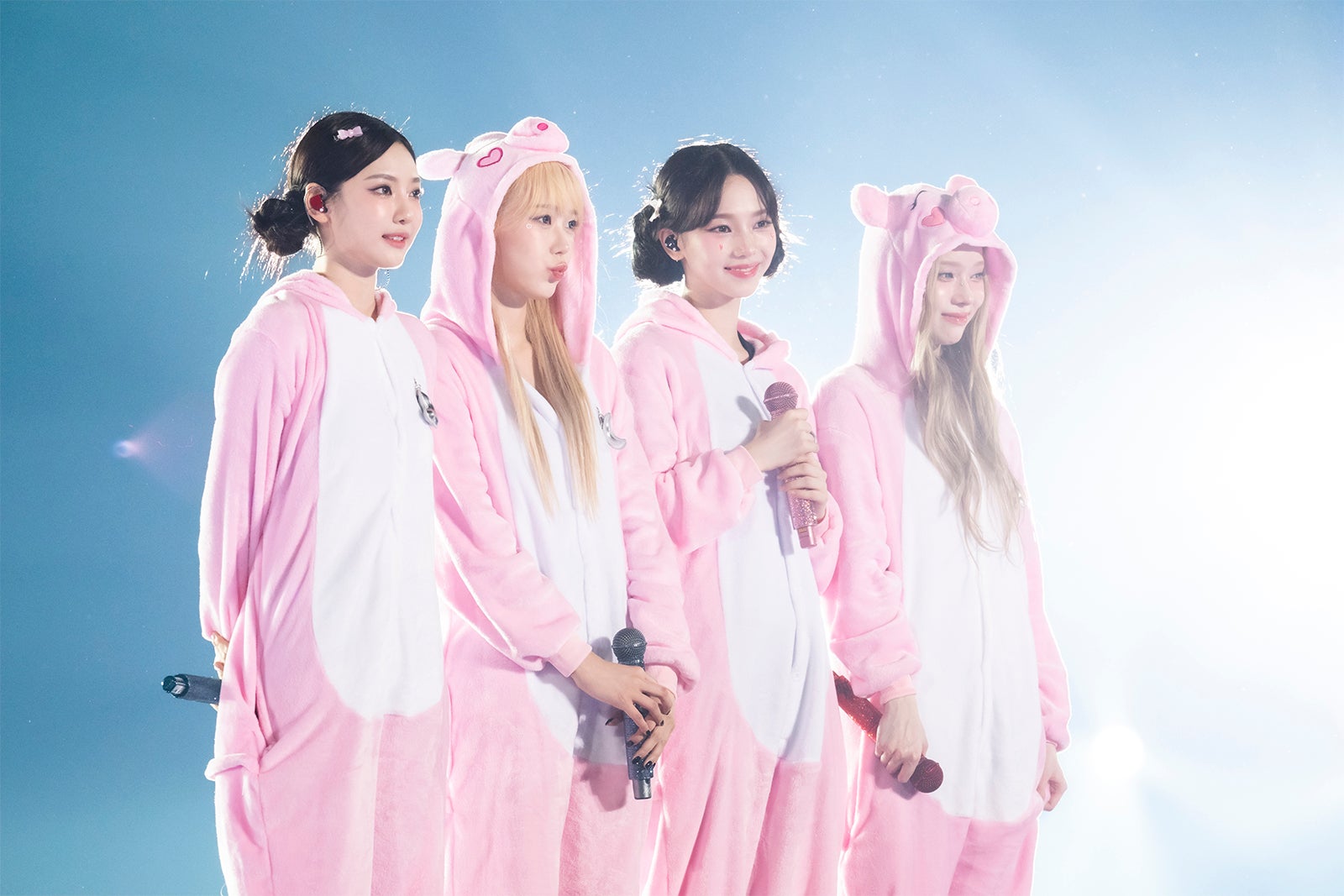 ニンニン、ジゼル、カリナ、ウィンター／aespa　Photo by Seitaro Tanaka