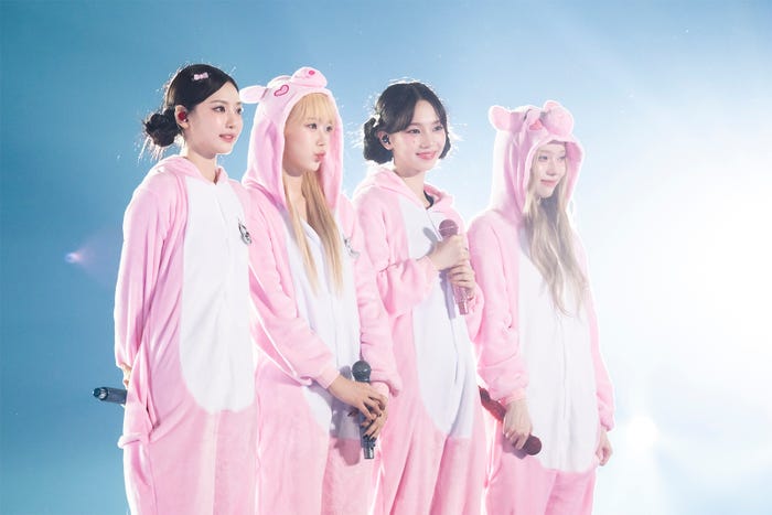 ニンニン、ジゼル、カリナ、ウィンター/aespa Photo by Seitaro Tanaka