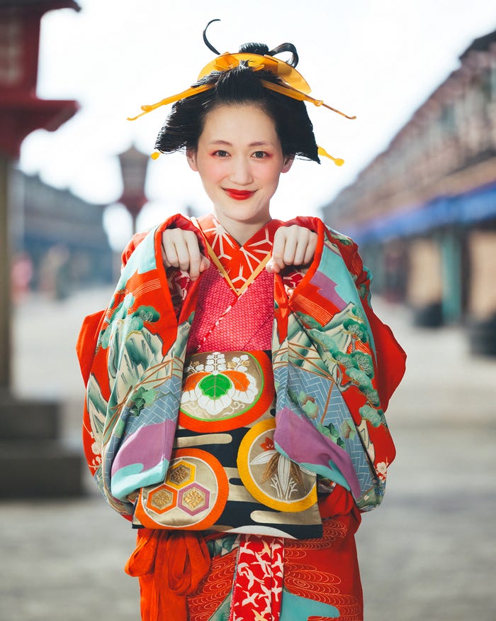 綾瀬はるかが演じる九郎助稲荷「べらぼう~蔦重栄華乃夢噺~」(C)NHK