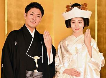 橋之助＆能條愛未挙式 新婦側に人気グループOGずらり、司会も 近年稀に見る盛大な披露宴【主な出席者】