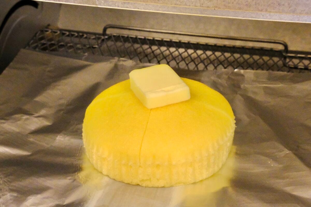 ギャル曽根 たまご蒸しパンアレンジ