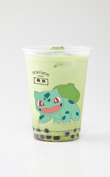 タピオカ抹茶ミルク：フシギダネ柄／画像提供：高島屋広報