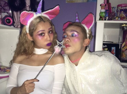 ユニコーンのぺこ、りゅうちぇる／ぺこオフィシャルブログ（Ameba）より