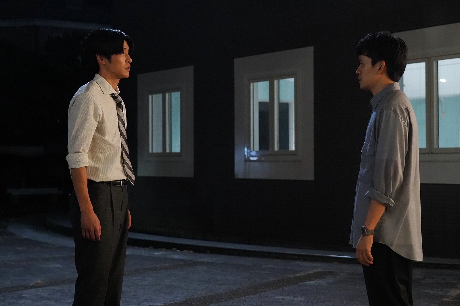 目黒蓮、池松壮亮「海のはじまり」第11話より（C）フジテレビ