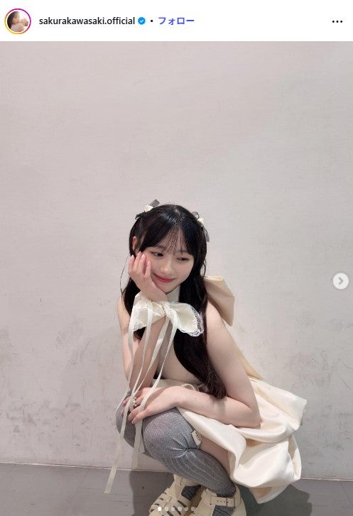 川崎桜Instagramより