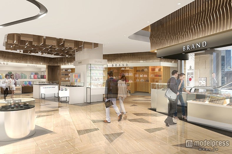 免税店店内環境イメージ／画像提供：東急不動産
