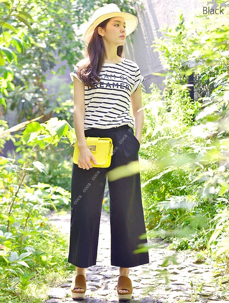 ボーダーロゴTシャツ「coca」1,490円 (税込)