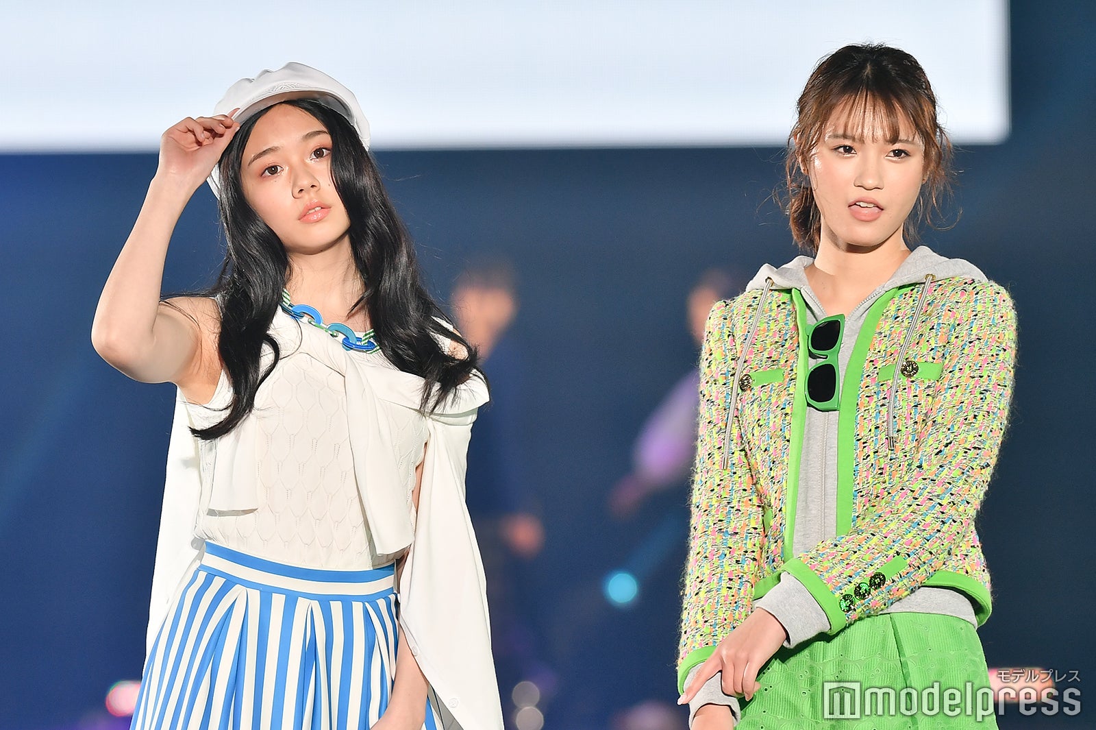 深井ねがい&中野愛理「TGCしずおか2020」出演（C）モデルプレス