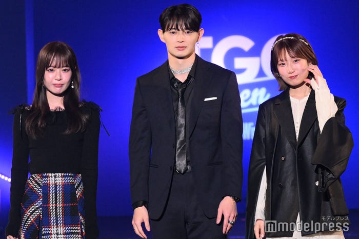 大竹萌恵さん、鈴木開斗さん、杉本陽菜さん「ミスミスター⽴教コンテスト2024」(C)モデルプレス