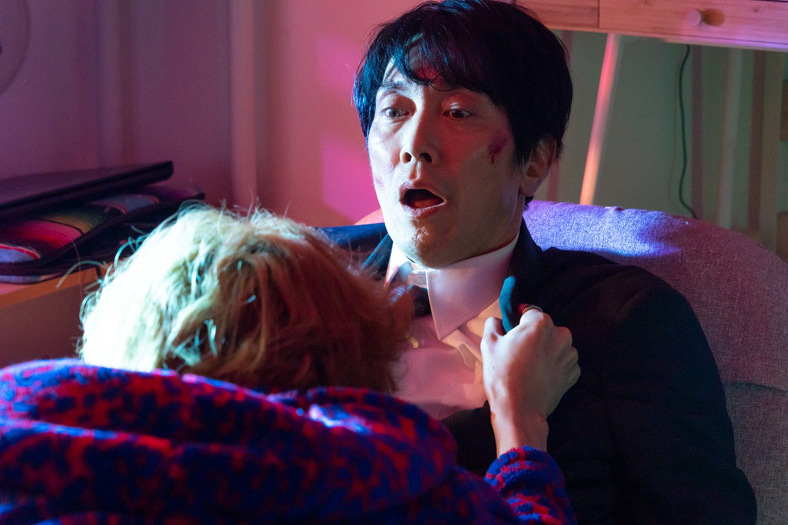 佐々木蔵之介「マイホームヒーロー」第3話より（C）山川直輝・朝基まさし／講談社／ドラマ「マイホームヒーロー」製作委員会・MBS