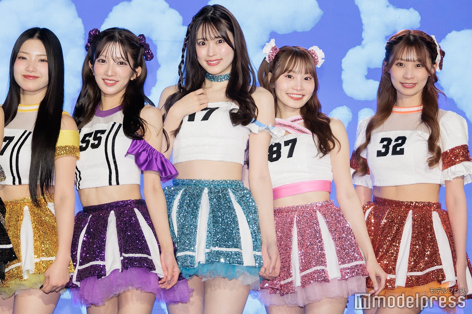 松山玲菜、中山萌乃香、小崎凛奈、北村陽奈、河合彩香（C）モデルプレス