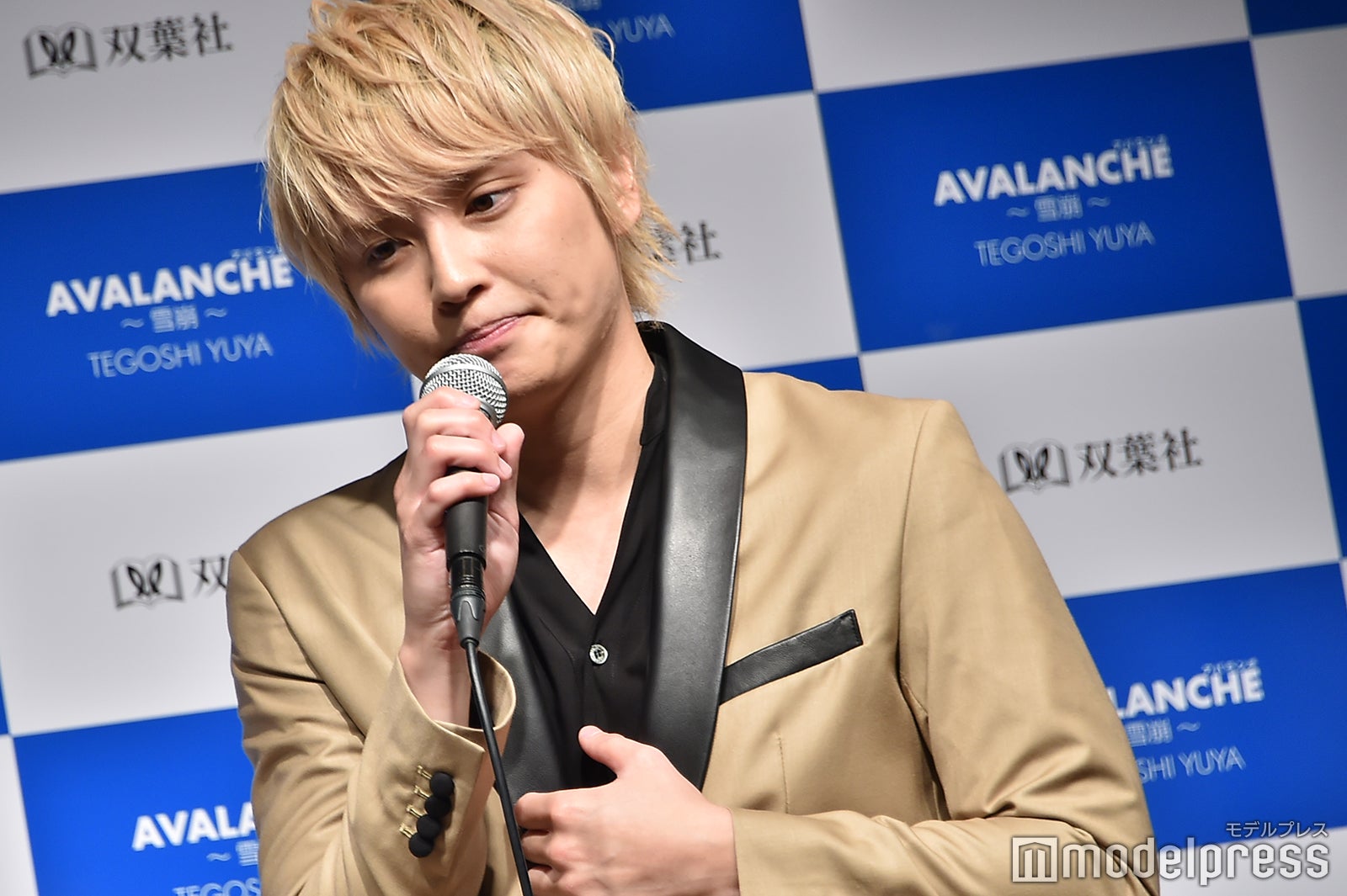 手越祐也「AVALANCHE」会見（C）モデルプレス