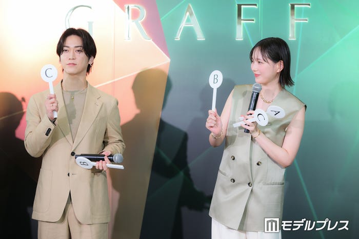 亀梨和也、本田翼(C)モデルプレス