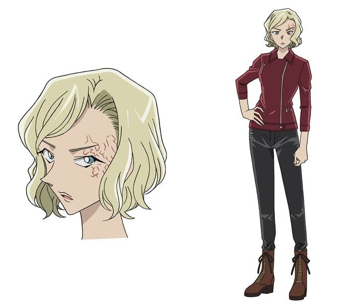 白石麻衣が演じるエレニカ・ラブレンチエワ(C)2022青山剛昌/名探偵コナン製作委員会