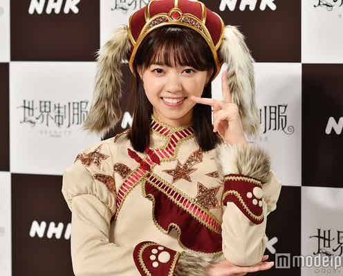 乃木坂46西野七瀬“制服のマネキン”ポーズを照れながら何度も披露<NHK初MC「世界制服 セカイセイフク」>