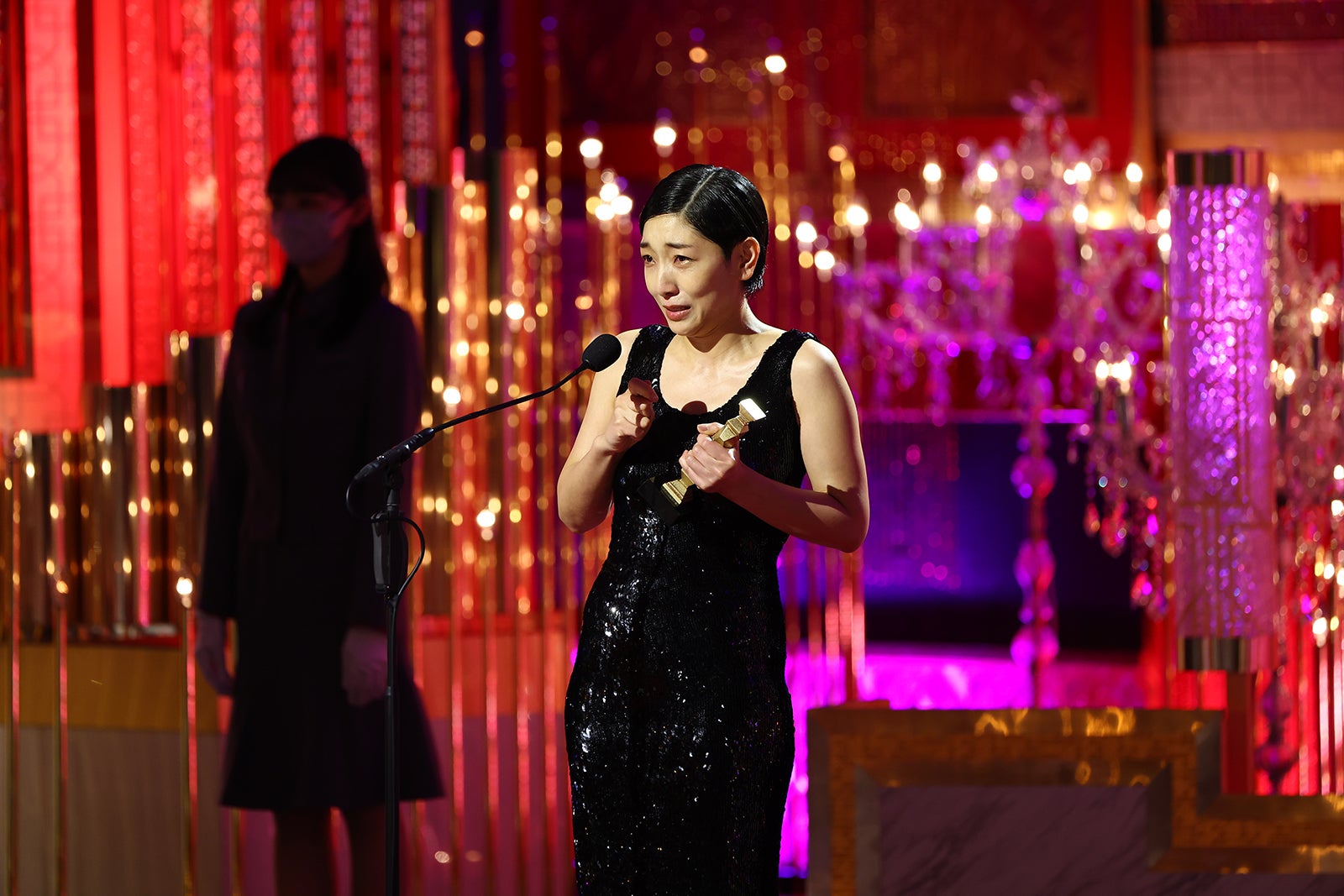 安藤サクラ（写真提供：東京写真記者協会）