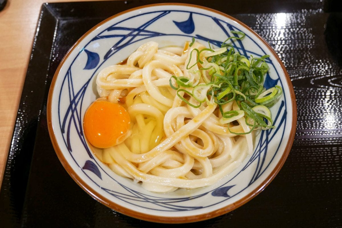 釜玉うどん