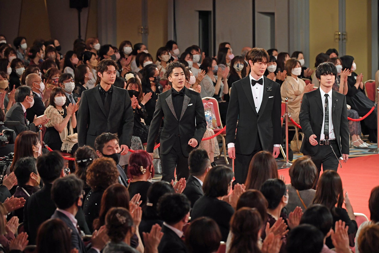 磯村勇斗、尾上右近、宮沢氷魚、Fukase（C）東京写真記者協会