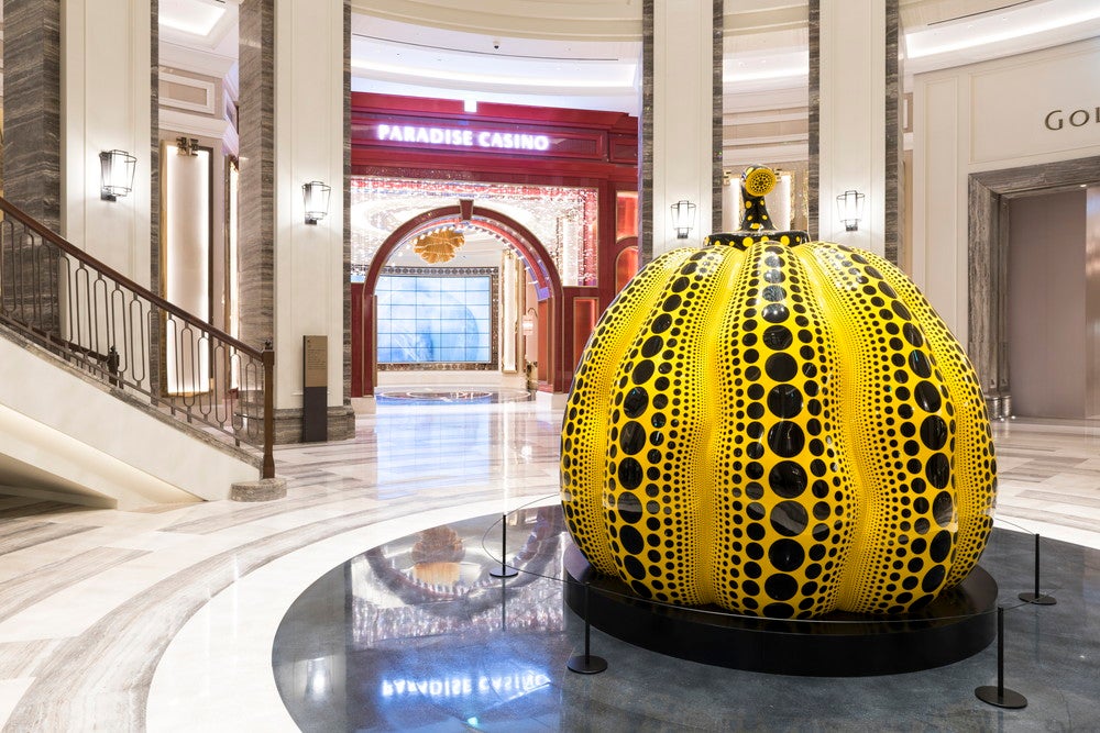 Great Gigantic Pumpkin／草間彌生（提供画像）