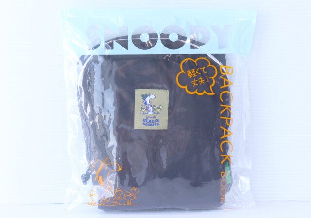 宝島社　雑誌　　ムック本　付録　SNOOPY