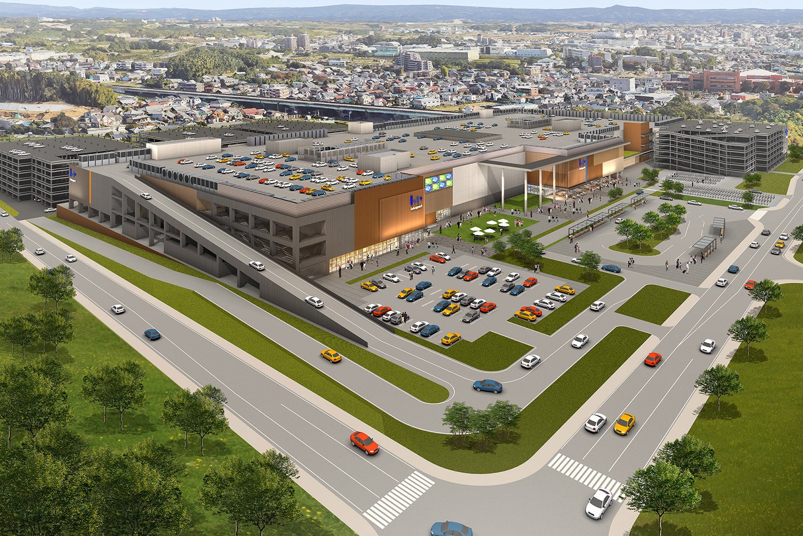 鳥観図イメージ／画像提供：三井不動産株式会社