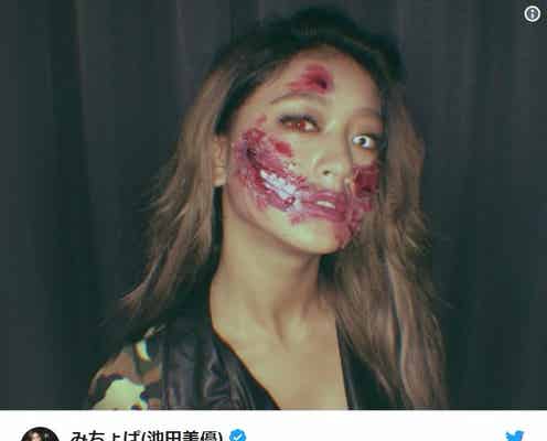 みちょぱ、ゾンビメイクが「完成度高すぎ」と話題
