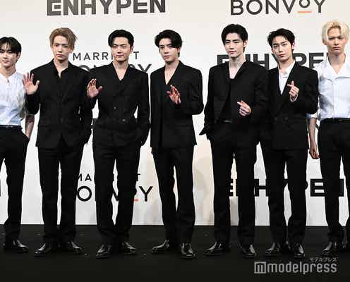 ENHYPEN、ファンと近距離でゲーム&質問回答 ダンス披露に会場沸く
