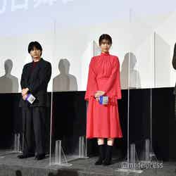 （左から）若葉竜也、吉沢亮、馬場ふみか、落合モトキ（C）モデルプレス