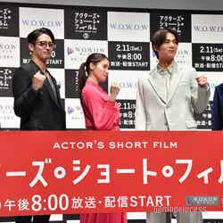 （左から）高良健吾、玉木宏、土屋太鳳、中川大志、野村萬斎（C）モデルプレス