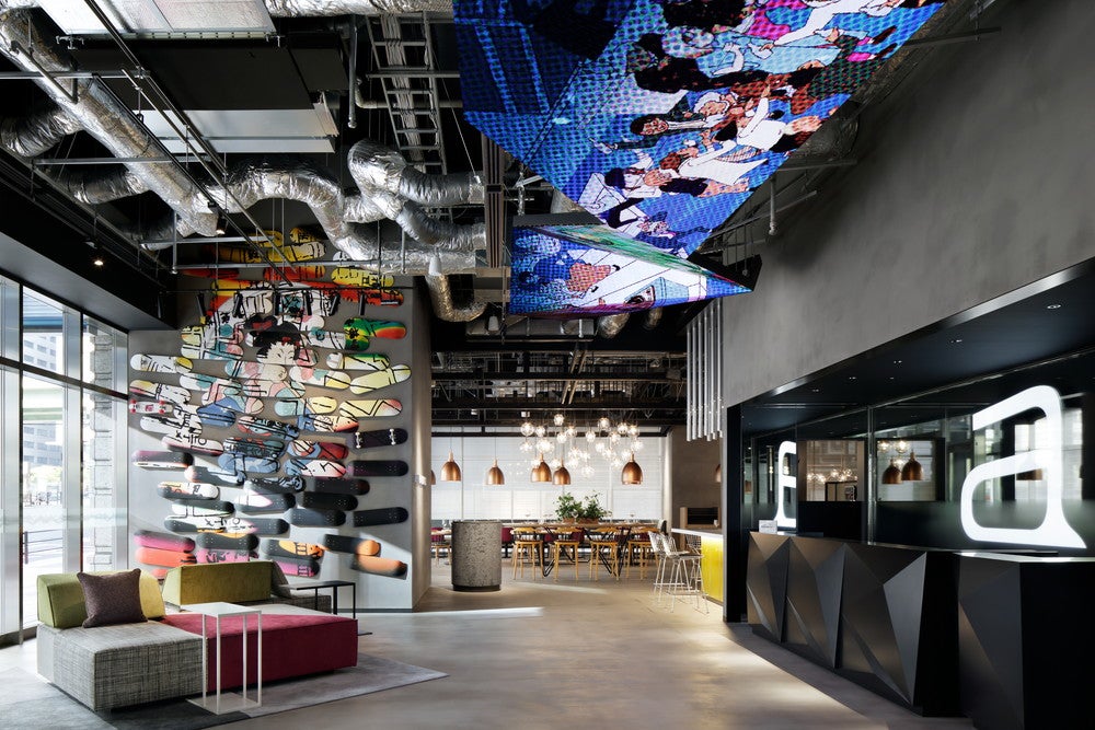 アロフト大阪堂島／画像提供：マリオット・インターナショナル