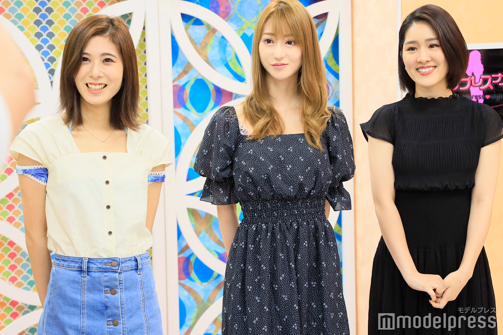 沖舘唯、松山英礼奈、大槻凡子 （C）モデルプレス