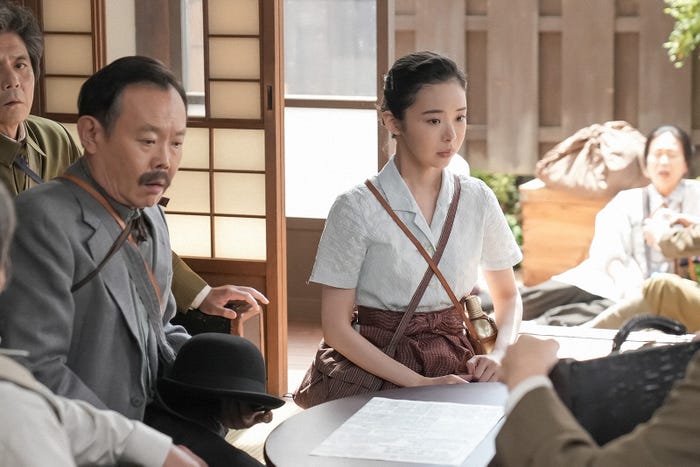 陰山泰、近藤芳正、趣里「ブギウギ」第66話(C)NHK