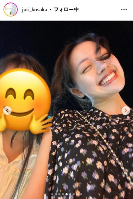 上坂樹里Instagramより