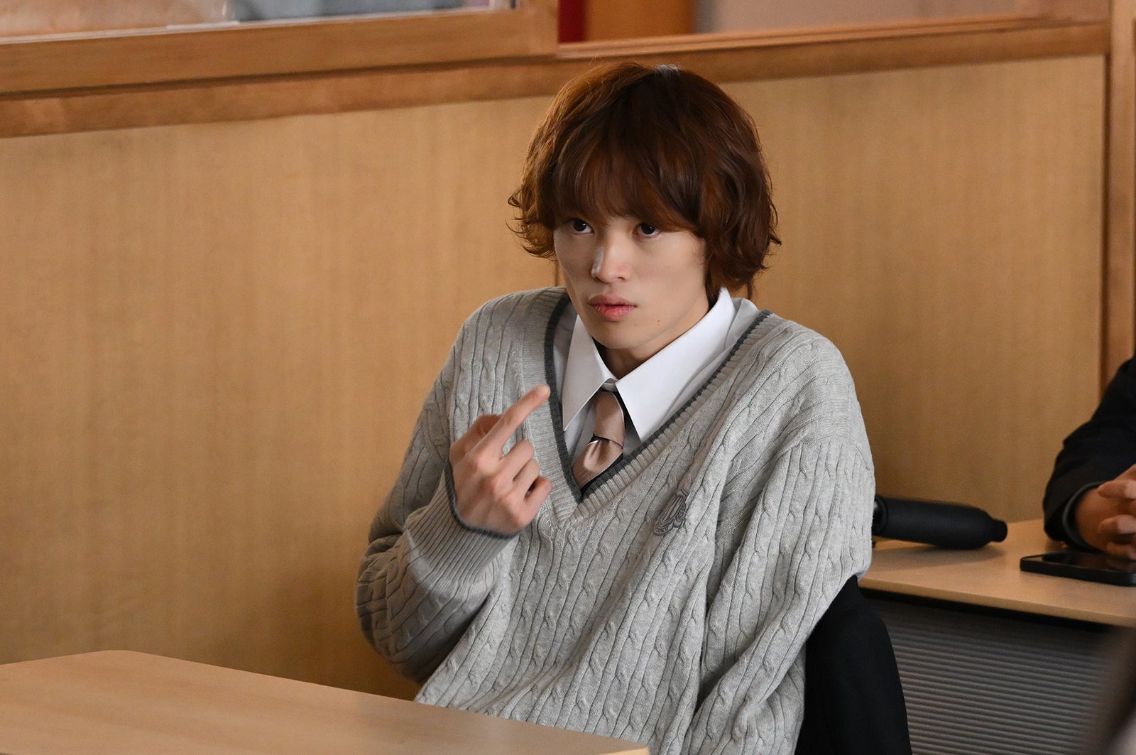 窪塚愛流「御上先生」第6話（C）TBS