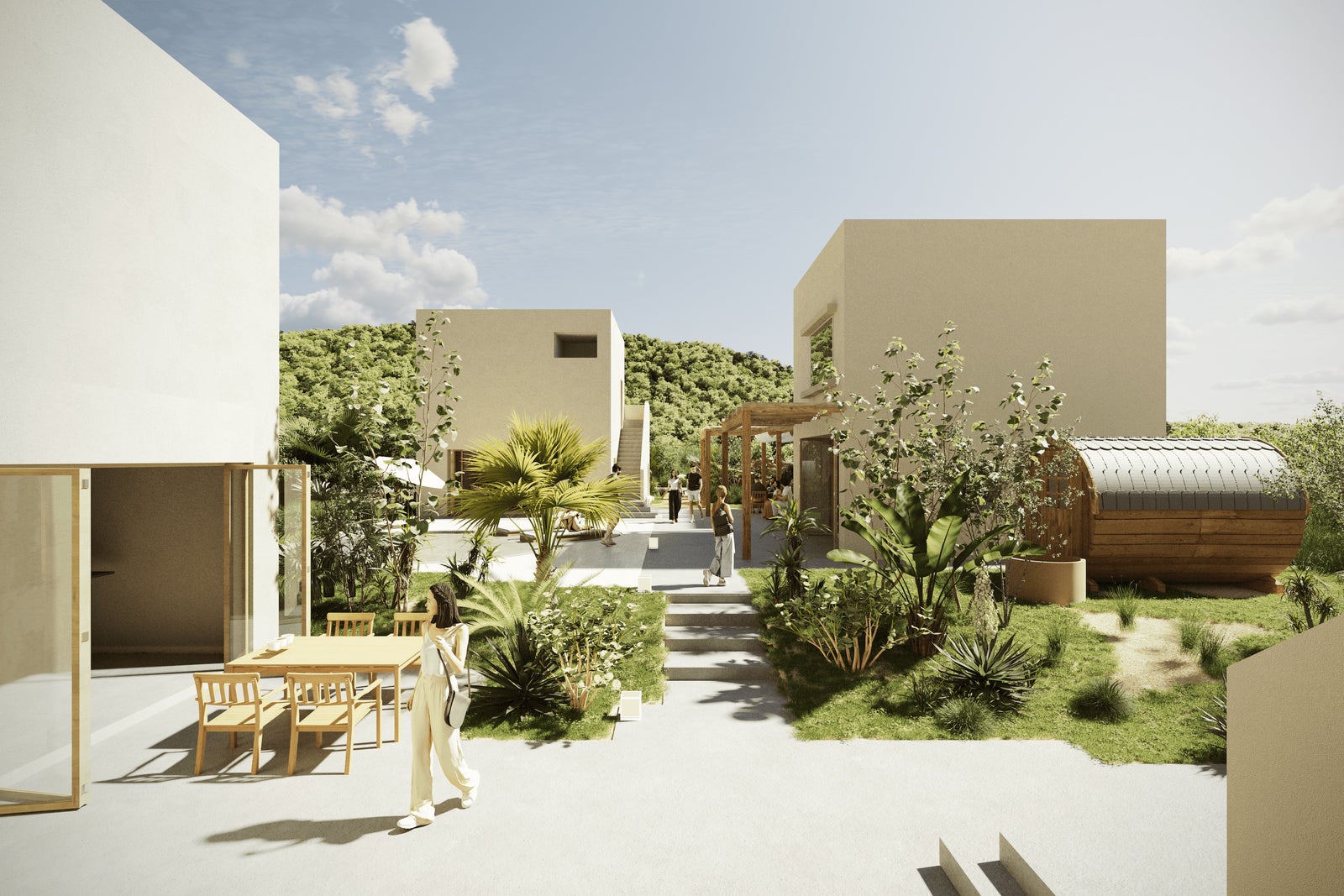 沖縄に新リゾート「semilla（セミラ）」2025年夏開業　宿泊者用プールやサウナ付き、“最上の日常”空間演出