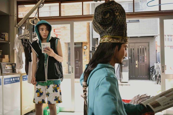 宮世琉弥、向井理「パリピ孔明」(C)フジテレビ