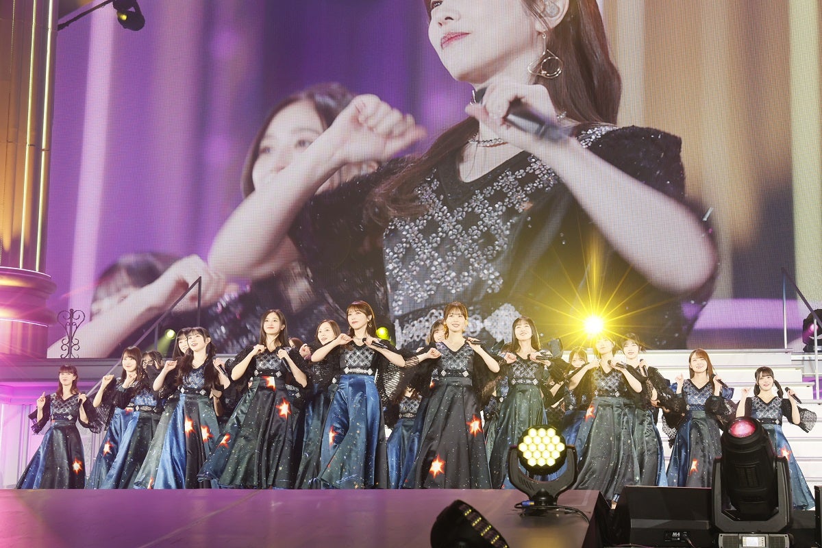 乃木坂46与田祐希 卒コン】久保史緒里、大粒の涙で感謝「1番近く