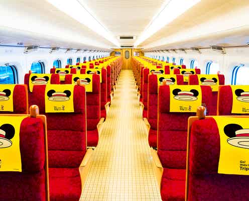 JR九州、“ミッキー新幹線”運行へ 描き下ろしデザインで車内外を装飾