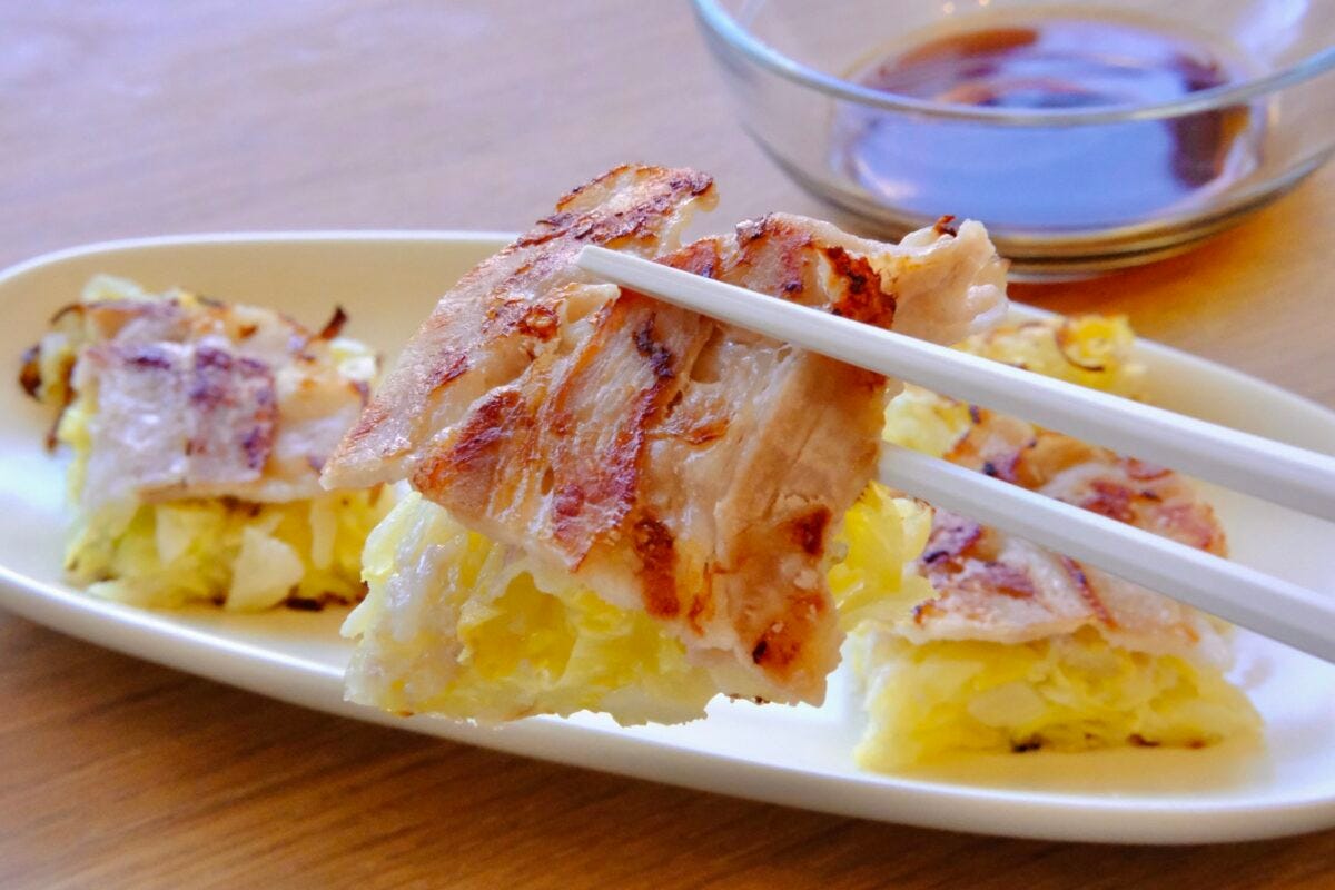 ロバート馬場・やみつきキャベツ焼き