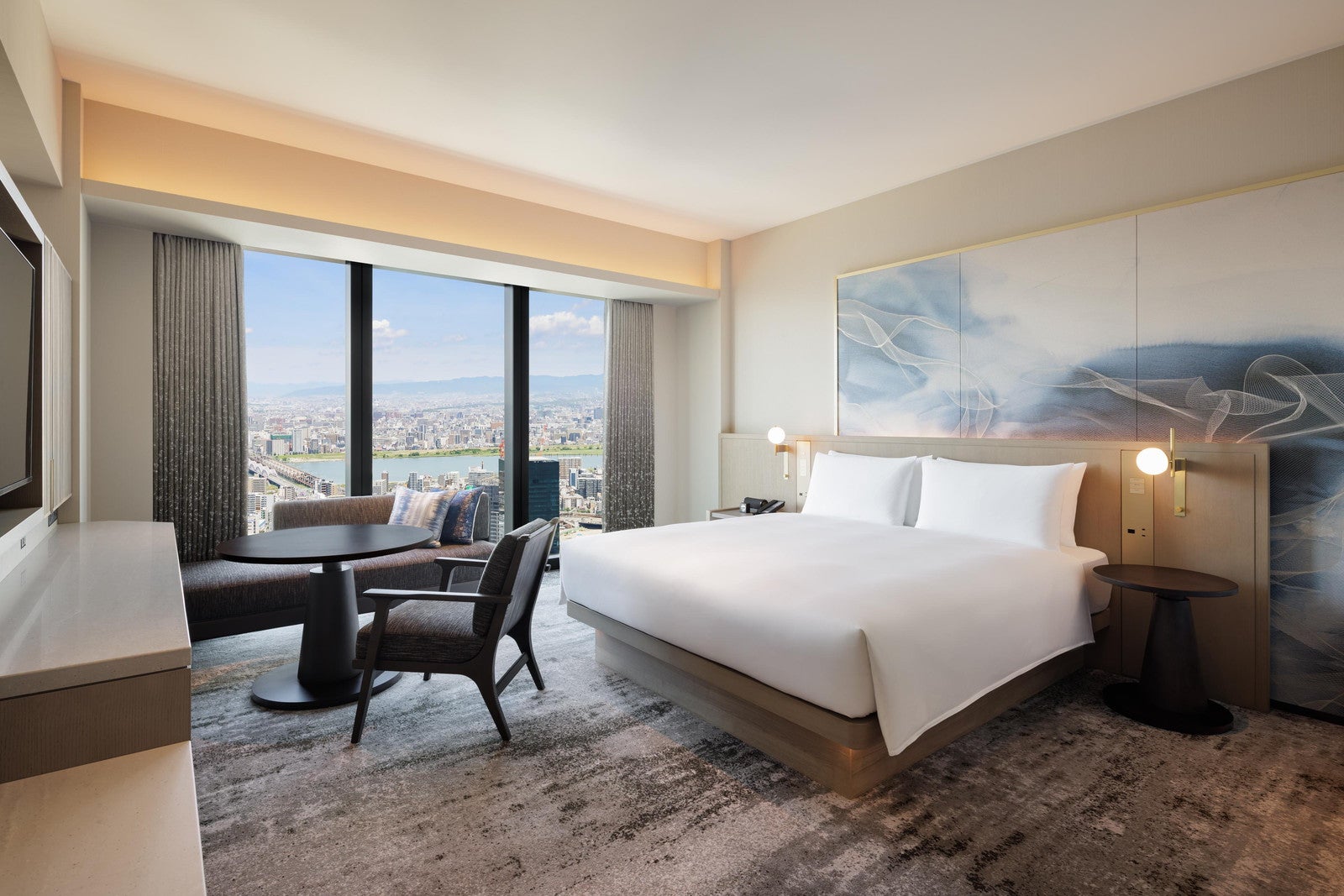 「大阪ステーションホテル」JPタワー大阪内に誕生　高層階から眺望を楽しむ全418室