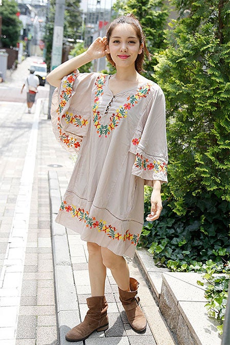 ゆるさが可愛い 70 Sボヘミアン で即こなれファッションに モデルプレス