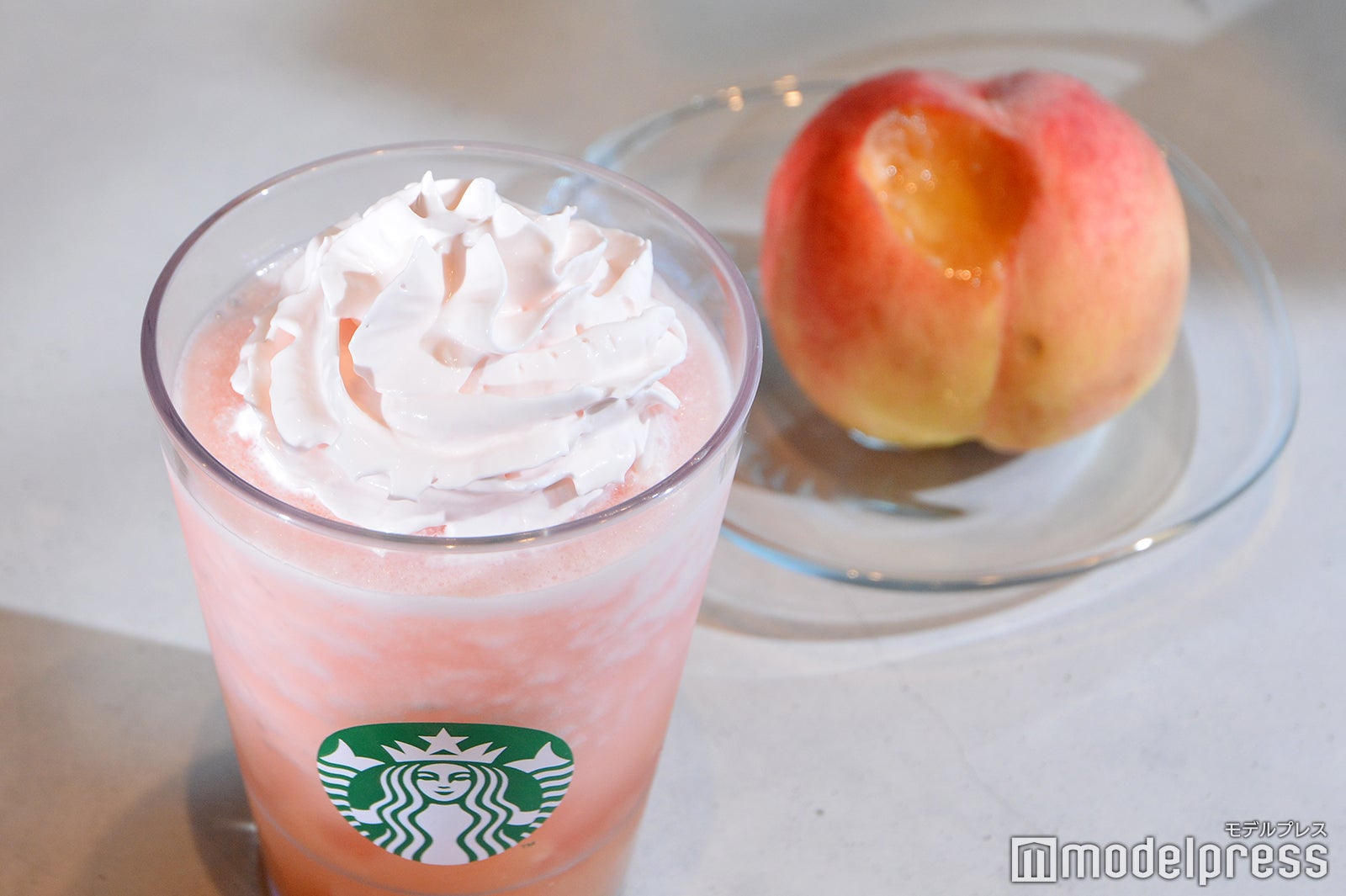 GABURI ピーチ フラペチーノ（C）モデルプレス
