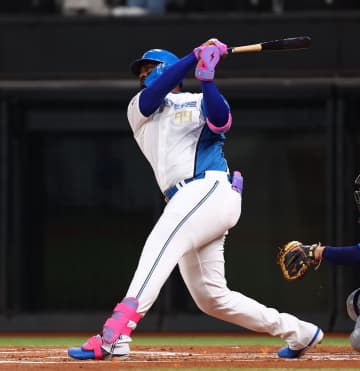 日本ハム・レイエス、技あり2号同点ソロ